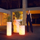 Pot de fleur 25x25x53 MARQUIS Led RGBW et cable par JM Ferrero - Vondom