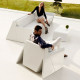 Fauteuil de jardin REST basic par A-cero - Vondom