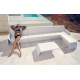 Canape de jardin REST basic par A-cero - Vondom