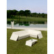 Canape de jardin REST basic par A-cero - Vondom