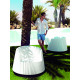 Fauteuil de jardin ROULETTE basic par Eero Aarnio - Vondom