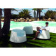 Fauteuil de jardin ROULETTE basic par Eero Aarnio - Vondom