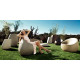 Table de jardin STONE basic par Stefano Giovannoni & Elisa Gargan - Vondom