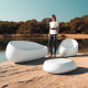 Canapé de jardin STONE basic par Stefano Giovannoni & Elisa Gargan - Vondom