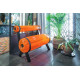 Banc de jardin gonflable ZIBA 2 personnes en aluminium et PVC - Mojow Design