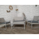 Salon de jardin bas 4 personnes Agen - MON JARDIN COSY