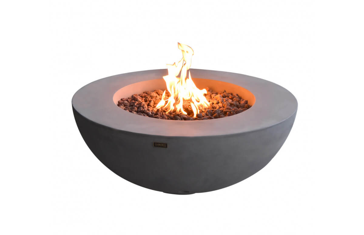 Table brasero gaz extérieur Lunar Bowl - Elementi France