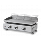 Plancha gaz SILVIA II G 3 feux inox Brasero