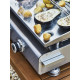 Plancha gaz SILVIA II G 4 feux inox Brasero