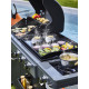 Barbecue Plancha Bi-Energy Gun Metal Brasero