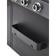 Barbecue Plancha Bi-Energy Gun Metal Brasero