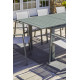Table salon de jardin extensible en aluminium pour 12 personnes DCB Garden MIAMI