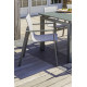 Ensemble table et chaises de jardin en aluminium DCB Garden 8 personnes Miami