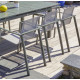 Ensemble table et chaises de jardin en aluminium DCB Garden 8 personnes Miami