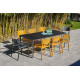 Ensemble table et chaises de jardin 8 personnes Ezpeleta Meet-Town