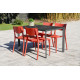 Ensemble table et chaises de jardin 4 personnes Ezpeleta Meet-Town