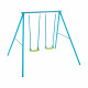 Portique métal enfant TP Toys acier 2 balancoires