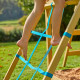 Aire de jeux en bois TP Toys tour glissiere et filet d'escalade FSC