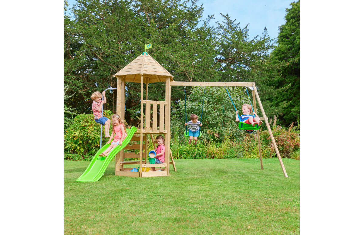 Aire de jeux en bois TP Toys bambin des champs