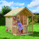 Maisonnette en bois chalet prairie TP Toys FSC