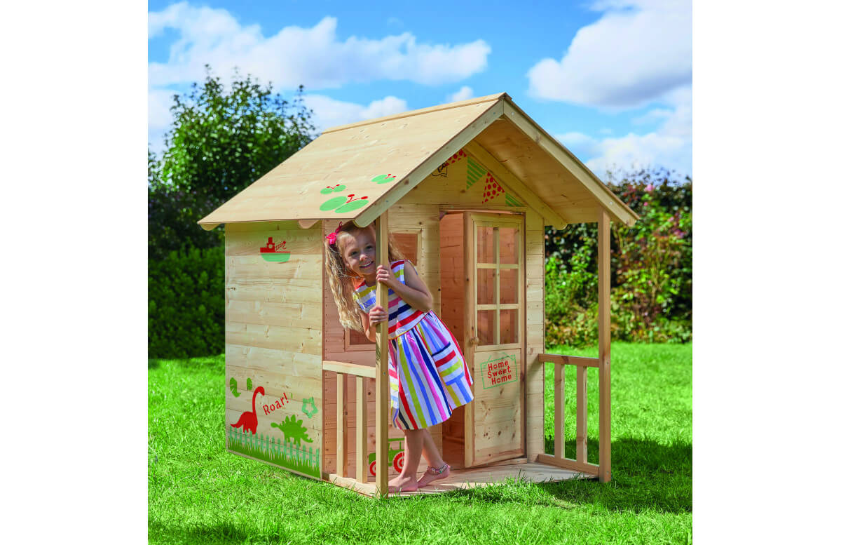 Maisonnette en bois chalet prairie TP Toys FSC