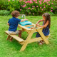 Table picnic bois TP Toys early fun avec splash & play FSC