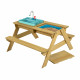 Table picnic bois TP Toys early fun avec splash & play FSC
