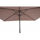 Parasol rectangulaire droit 2X3M en aluminium avec manivelle - Essenciel Green