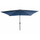 Parasol rectangulaire droit 2X3M en aluminium avec manivelle - Essenciel Green