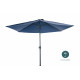 Parasol rond droit 3M en aluminium avec manivelle - Essenciel Green