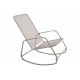 Rocking chair en acier - Essenciel Green