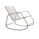 Rocking chair en acier - Essenciel Green