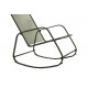 Rocking chair en acier - Essenciel Green