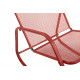 Rocking chair en acier - Essenciel Green