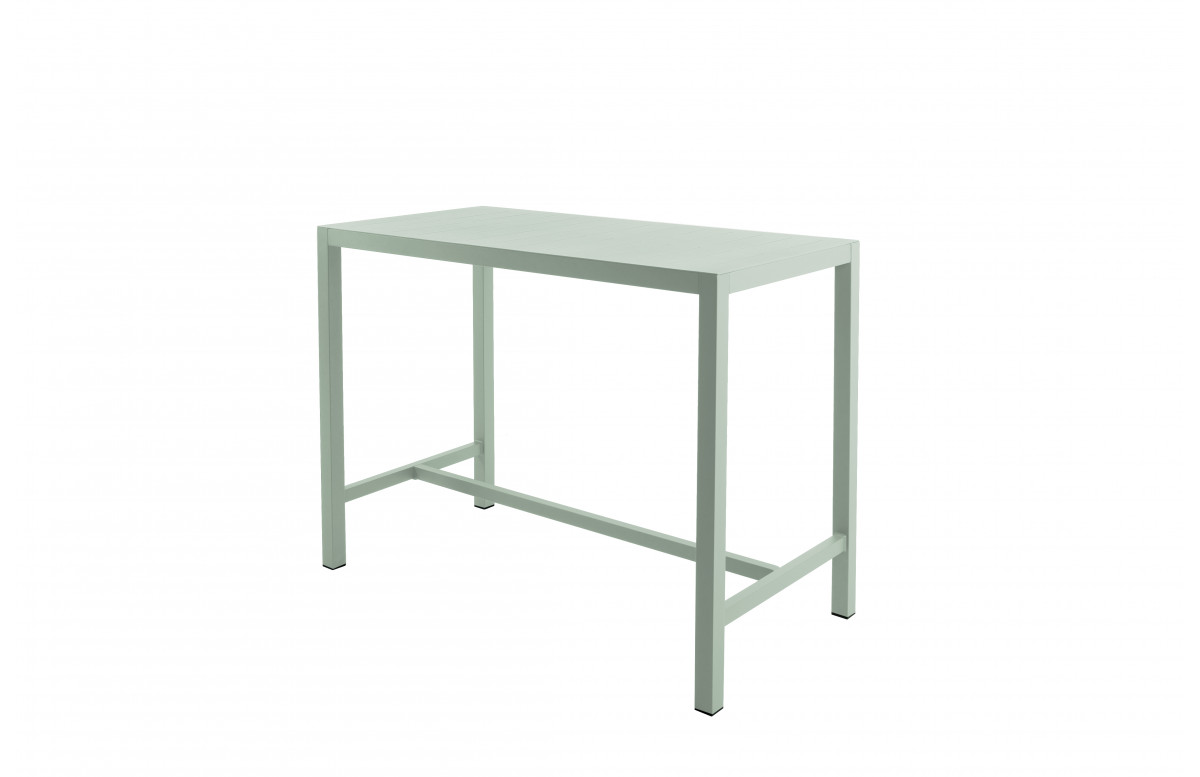 Table rectangle en aluminium - Essenciel Green Table rectangle en aluminium - Essenciel Green