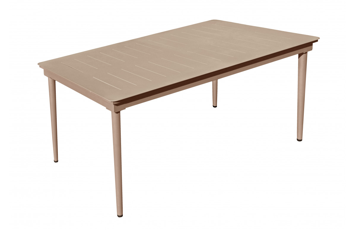 Table rectangle en aluminium 6 à 10 personnes Inari Romarin - Essenciel Green