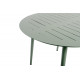 Table ronde en aluminium 4 personnes - Essenciel Green