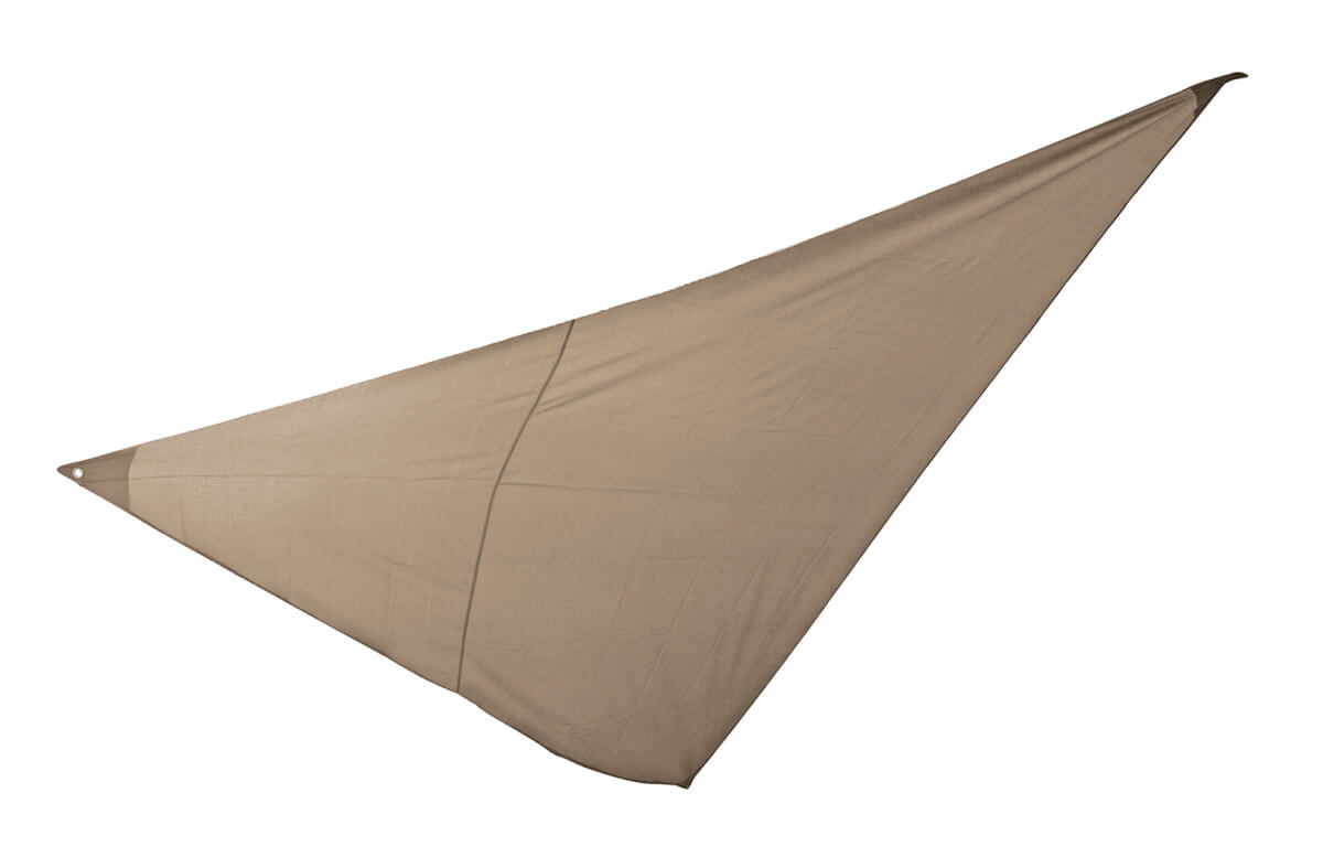 Voile d'ombrage Triangle 4X4X4M - Essenciel Green