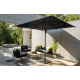 Parasol de jardin rectangulaire droit en aluminium Napoli Standard 3 x 4 SCOLARO