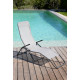 Bain de soleil en acier - Essenciel Green