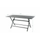 Table pliante GM 150X75 en aluminium - Essenciel Green