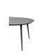 Table ovale 6 personnes Inari en aluminium - Essenciel Green