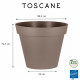 Pot de fleur rond TOSCANE diamètre 100 cm - 356 litres - EDA