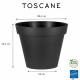 Pot de fleur rond TOSCANE diamètre 100 cm - 356 litres - EDA