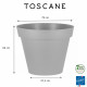 Pot de fleur rond TOSCANE diamètre 80 cm - 170 litres - EDA