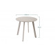 Table d'appoint ronde en acier - Essenciel Green