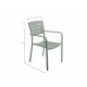 Fauteuil de jardin Inari en aluminium - Essenciel Green