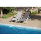 Bain de soleil Mirage en Texaline/ acier - Essenciel Green