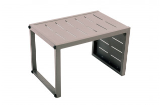 Table basse appoint 2 positions Inari en aluminium - Essenciel Green