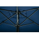Parasol rectangulaire 2X3M en aluminium - Essenciel Green